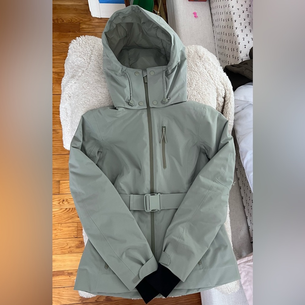 Halfdays Aston ski jacket (sage, xs)